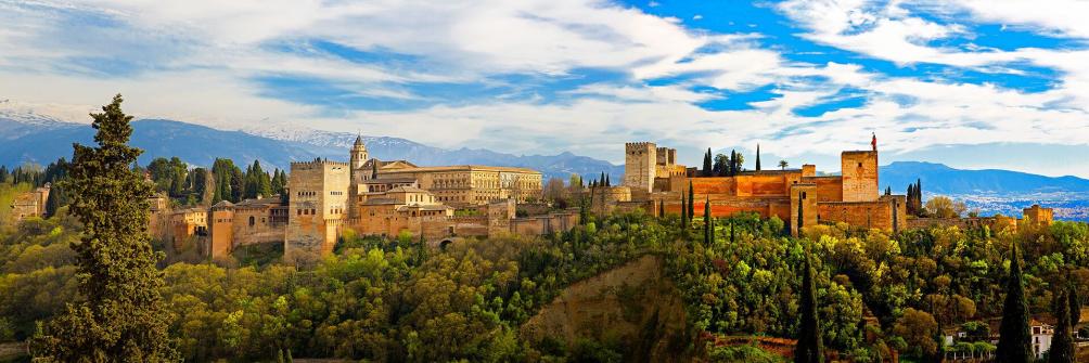Granada, Málaga, Córdoba, Sevilla, Marbella, Ronda, Cádiz, Jaen, Almería, Nerja, Tarifa